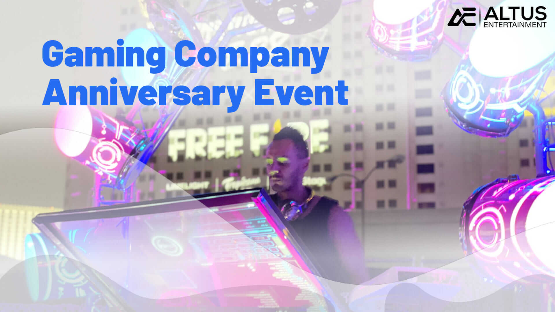 Event for Major Gaming Company | Garena Free Fire 4th Anniversary | Altus Entertainment